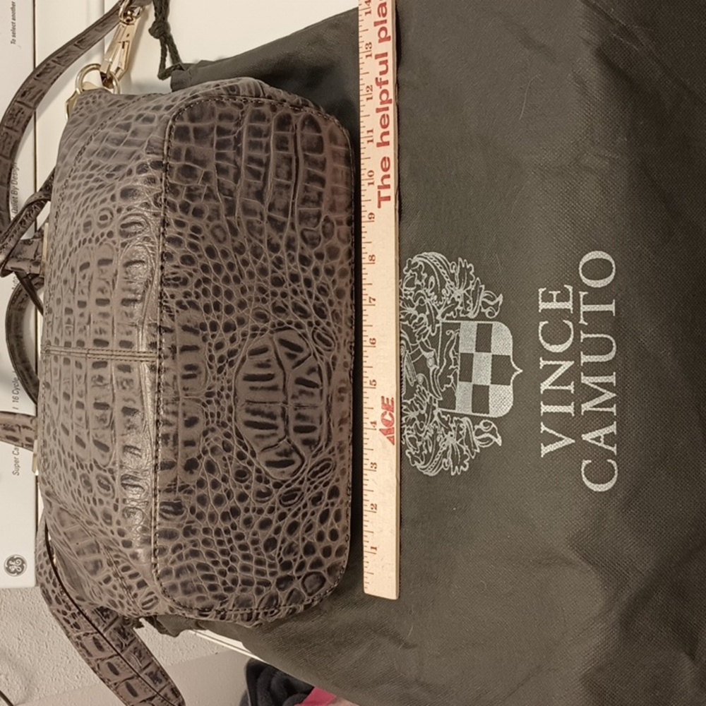 Vince Camuto Jackie Croc Satchel - Picture 8 of 13